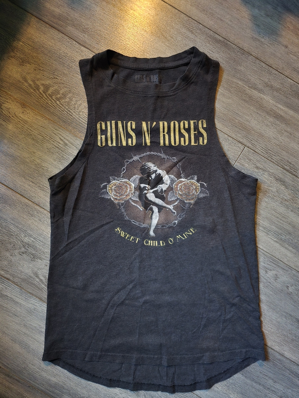 Guns N Roses Black Graphic Interior Care-Label Tee
